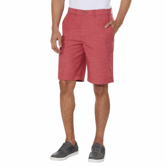 tommy hilfiger red shorts mens